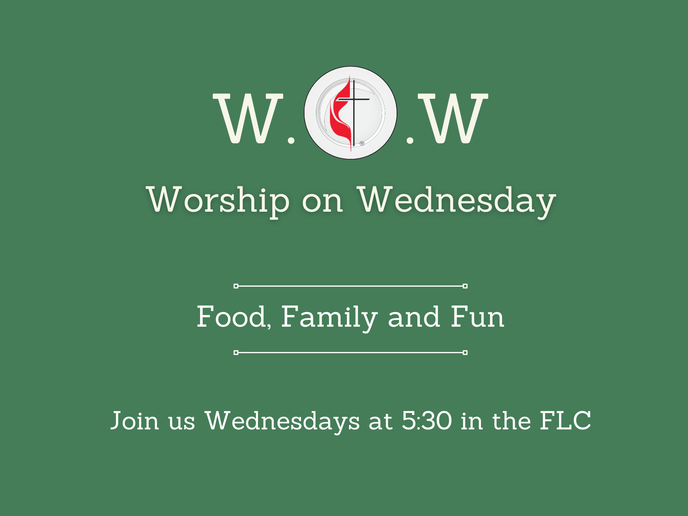 Worship on Wednesday
