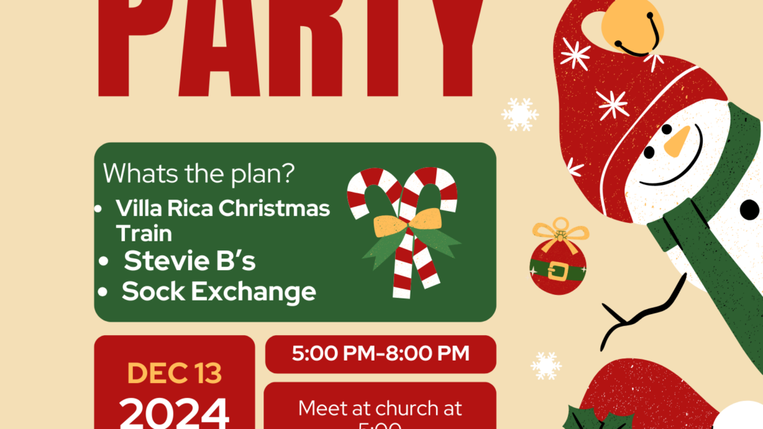 Children’s Christmas Party- December 13, 2024