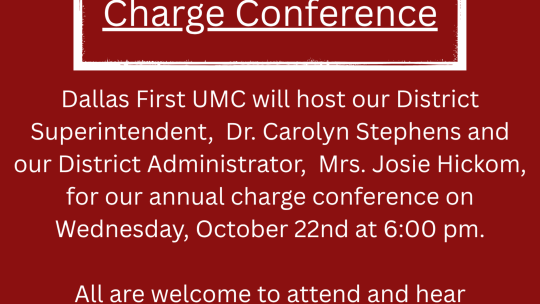 Annual Charge Conference – October 22, 2025
