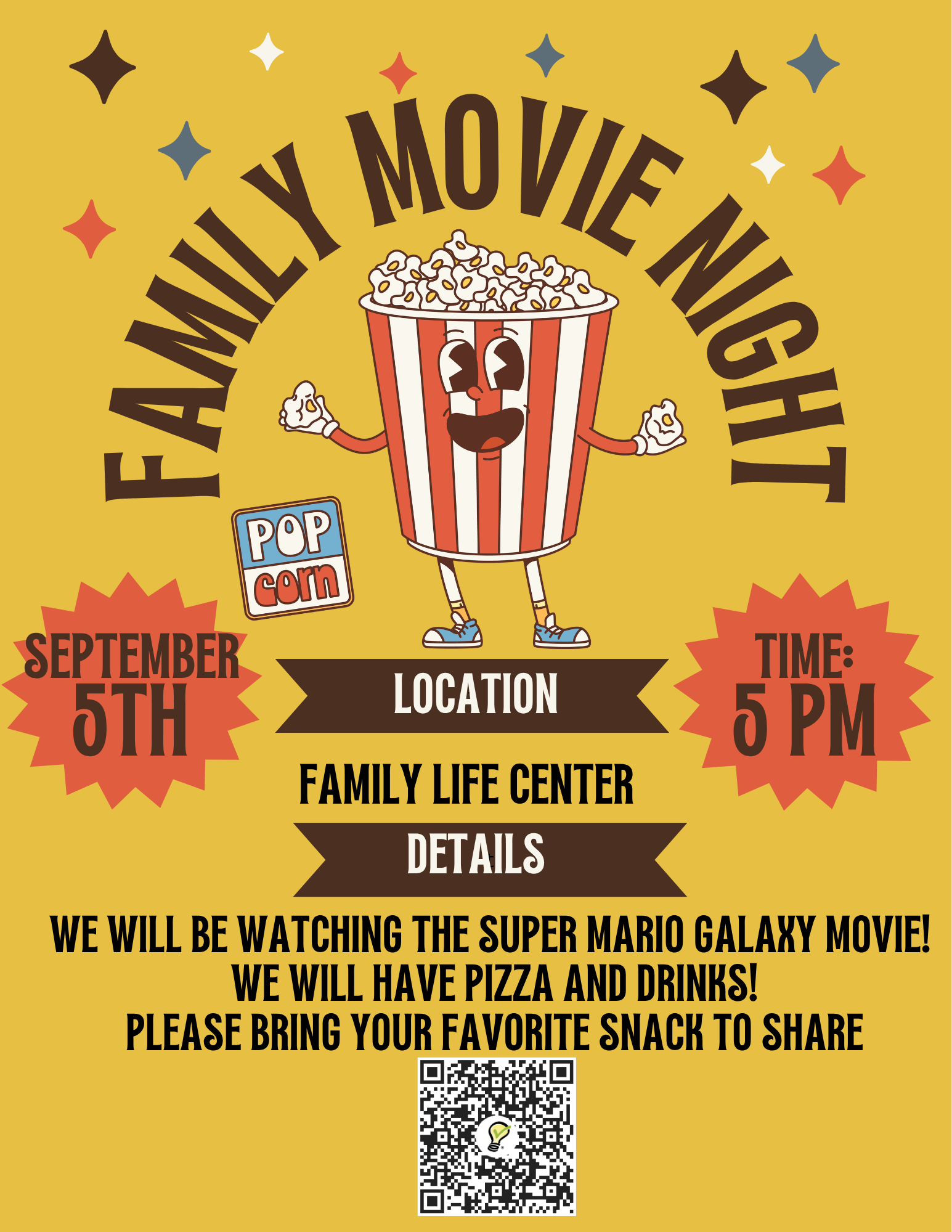 Family Movie Night – September 5, 2026
